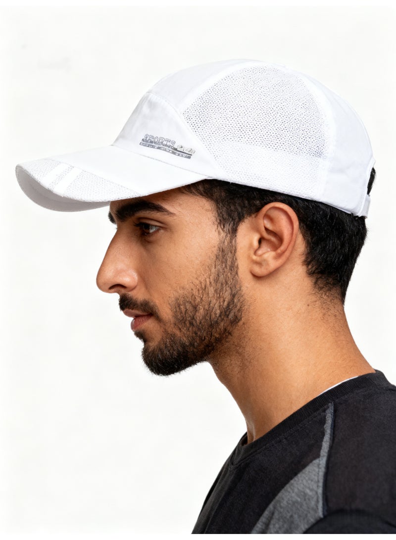 SPORT Unisex Baseball Cap UPF 50 Unstructured Hat with Foldable Long Large Bill - Image 2