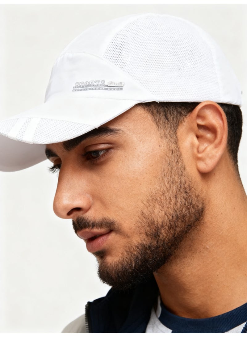 SPORT Unisex Baseball Cap UPF 50 Unstructured Hat with Foldable Long Large Bill - Image 3