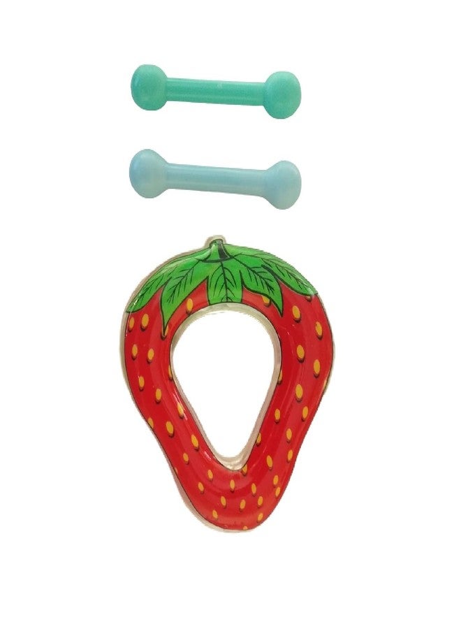 Enorme Water Filled Soft BPA-Free Cooling Strawberry Shape Teether - Image 1