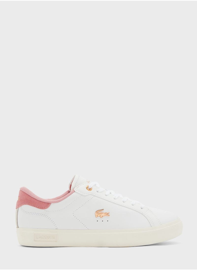 LACOSTE - Powercourt Low Top Sneakers - Image 1
