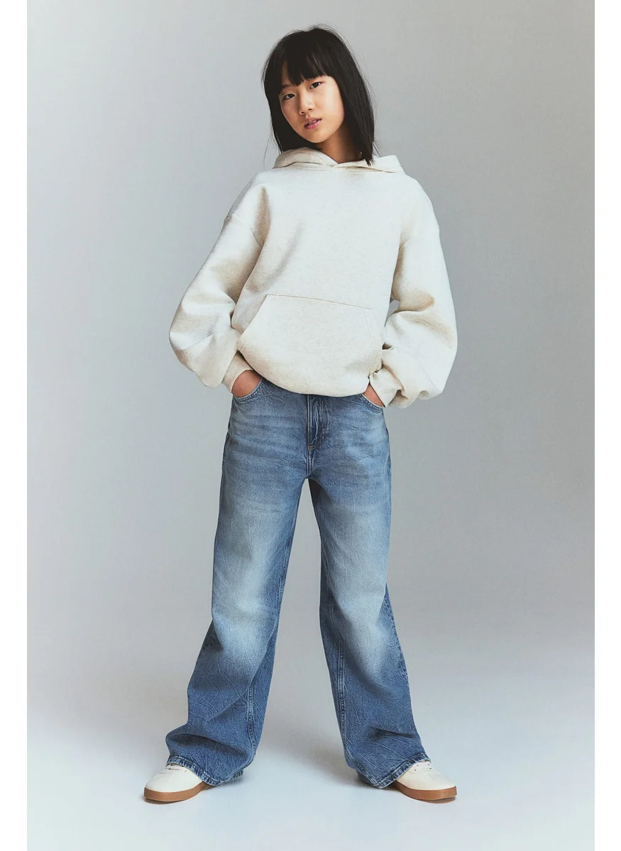 اتش اند ام Baggy Fit Bootcut Leg Jeans