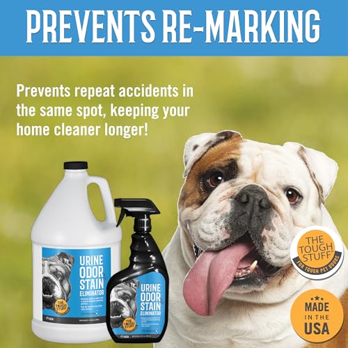 Nilodor Arkwright Tough Stuff Urine Odor & Stain Eliminator Spray - Pet Safe Enzyme-Based Non-Toxic Cleaner for Floors, Carpets, and Furniture, 32 Fl. Oz. Spray Bottle, Fresh Scent - Image 5