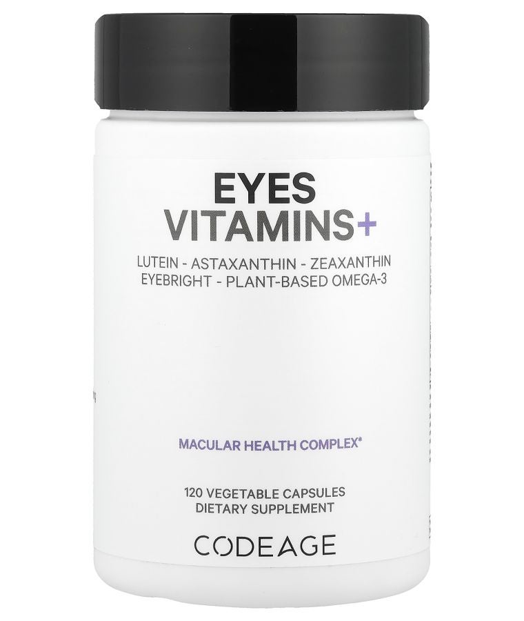 Codeage Eyes Vitamins+ 120 Vegetable Capsules