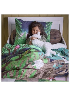Green Tiger Soft toy, arctic fox/white, 60 cm  - Image 4
