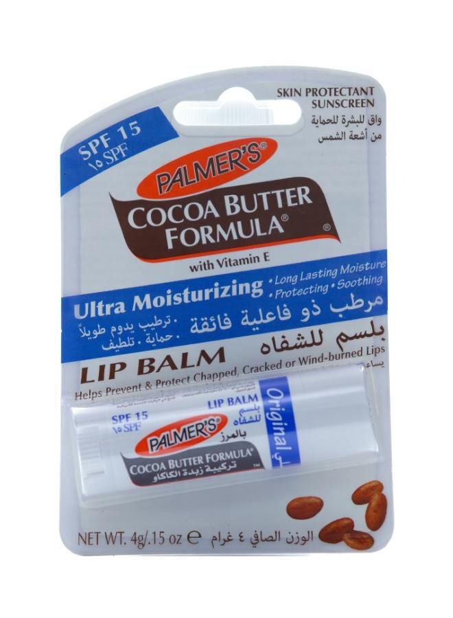 بلسم شفاه بتركيبة زبدة الكاكاو SPF15