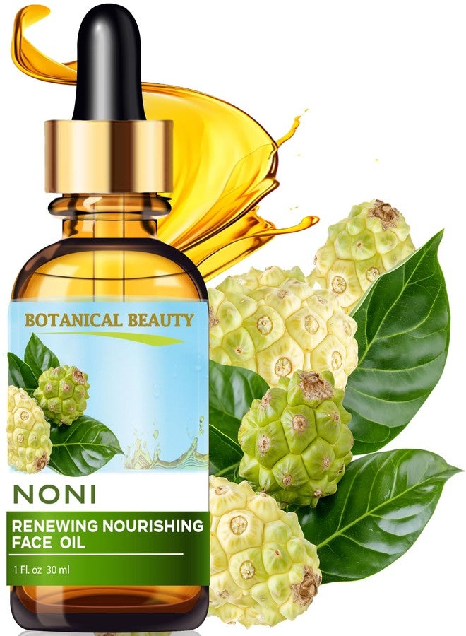 Botanical Beauty NONI RENEWING NOURISHING FACE OIL 100% Natural. 1 Fl oz 30 ml Grape Seed, Avocado, Macadamia, Jojoba, Tamanu, Noni Oils. Anti-aging, Hydrating, Moisturizing, Nourishing, Rejuvenating - Image 1