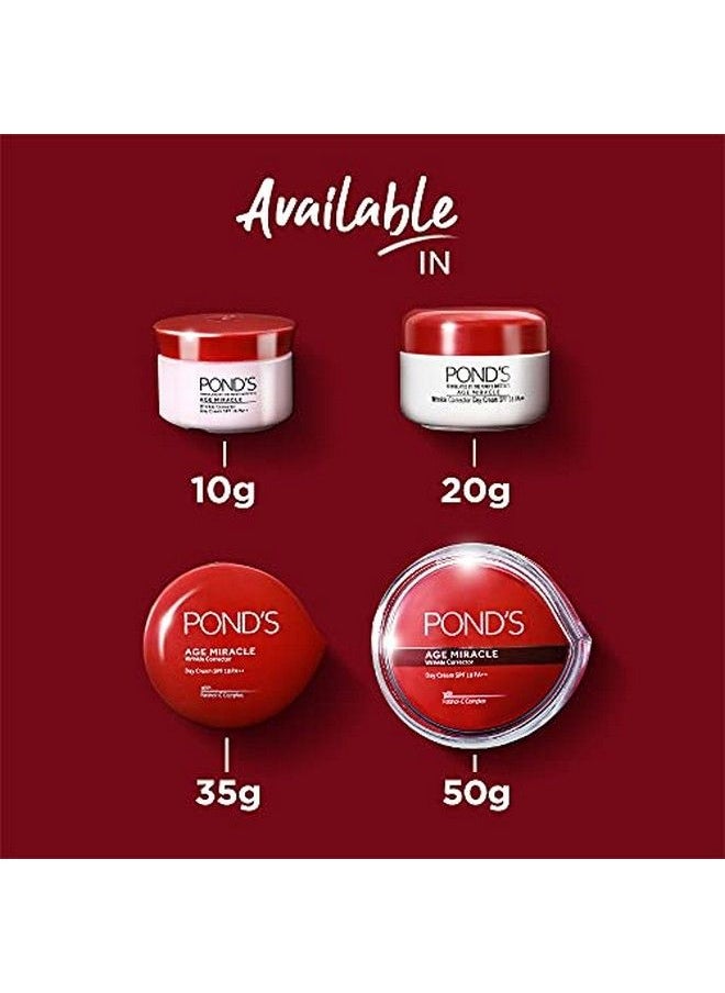 Pond's Age Miracle Wrinkle Corrector Spf 18 Pa++ Day Cream 35 G  - Image 5