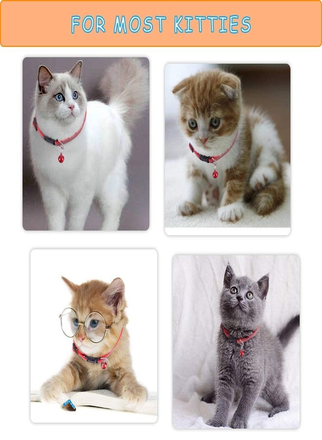 Pet Believe Nylon Reflective Safety Cats Collar with Bells - Blue., 32 cm, adjustable - Image 5