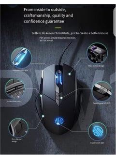 INPHIC gaming mouse, wired gaming mouse with RGB backlight, mouse with 6 programmable macro buttons and fire keys, PW1 - pzsku/Z5BB0696B1603195098BAZ/45/_/1729739930/2ab43285-83aa-4f08-aff8-868ced2a525b