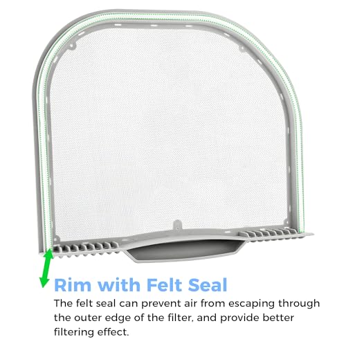 Romalon UPGRADE 5231El1001C Lint Filter For LG Kenmore Dryers Dryer Lint Screen 12.2 * 10.7 * 1.5 inch (31.1 * 27.0 * 3.8 cm) replace Dlex5170w Dley1201v Dle1101w 1668214 Ps3527575 Ap5248138 by Romalon - Image 5