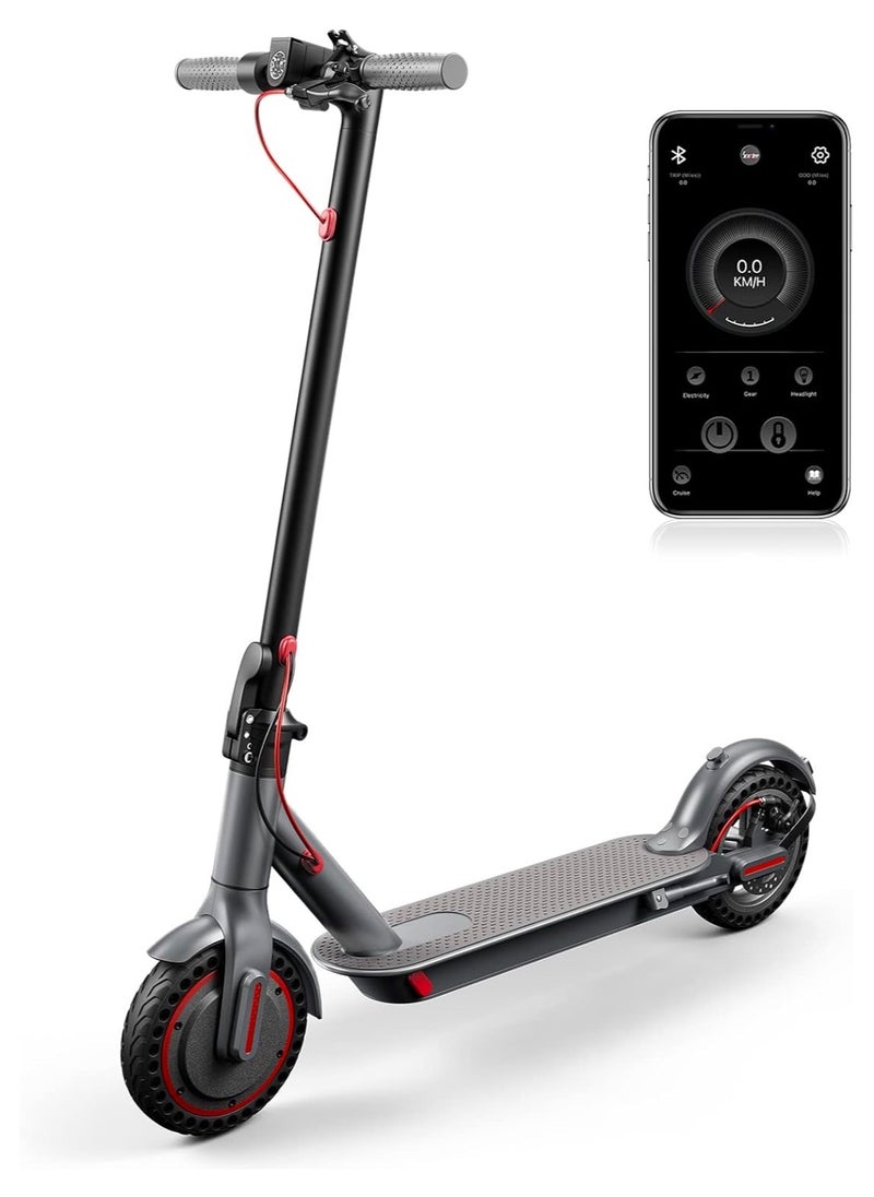 Scooter  Electric Scooter for Adults, Long Range 30KH Battery, 25-KPH Powerful 350W Motor, Foldable Electric Scooter for Mobility and Travel 8.5 Inch Honeycomb Tires with Dual Brake System  - Image 1