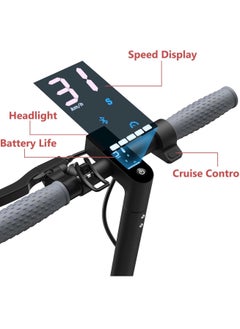 Scooter  Electric Scooter for Adults, Long Range 30KH Battery, 25-KPH Powerful 350W Motor, Foldable Electric Scooter for Mobility and Travel 8.5 Inch Honeycomb Tires with Dual Brake System  - Image 2