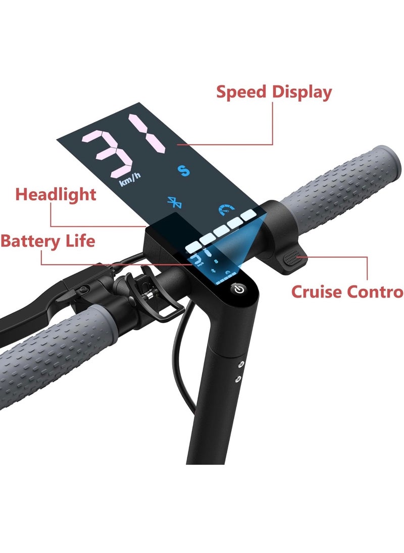 Scooter  Electric Scooter for Adults, Long Range 30KH Battery, 25-KPH Powerful 350W Motor, Foldable Electric Scooter for Mobility and Travel 8.5 Inch Honeycomb Tires with Dual Brake System  - Image 2