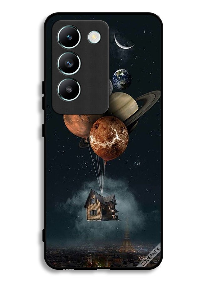 Covernex Vivo V30 Lite 4G Protective Case Cover Balloon Planets Takes Home - Image 1