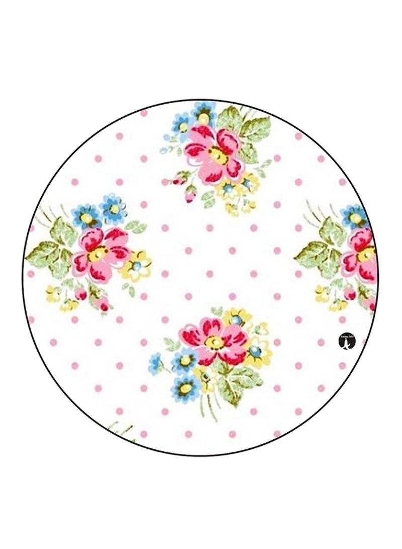 RKN Flowers Printed Mouse Pad  Multicolour