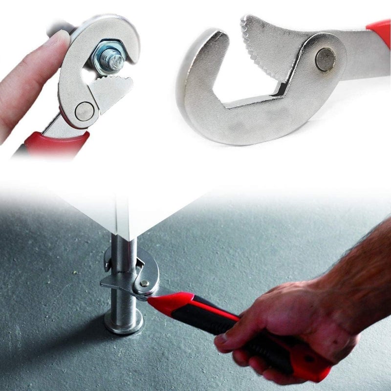 Arctic Enterprises All In One Multipurpose Auto Adjustable Universal Quick Grip Wrench Spanner Set Tools Multi Purpose Nut Bolts Hand Tools Nuts And Bolts Tools Wrench Combo Multicolor  - Image 5