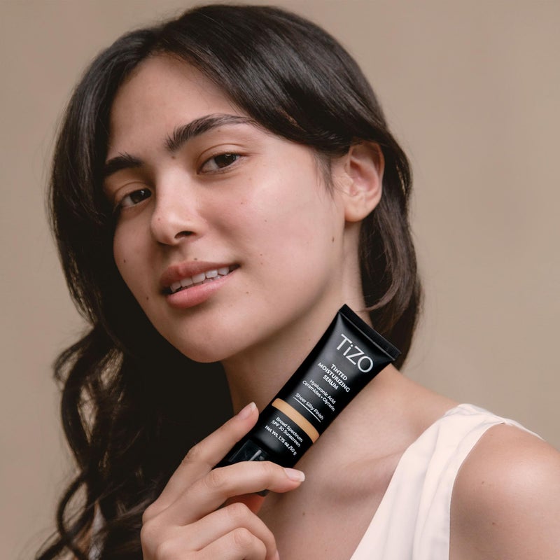 TIZO | Tinted Moisturizing Serum | SPF 30 | Shade in MEDIUM - Image 3