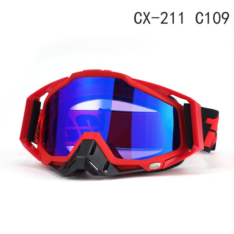 1nn u/n Cross-Border Motorcycle Goggles Ski Goggles 100% UV Protection Off-Road Windproof Glasses for Cycling and Downhill Riding - Image 1