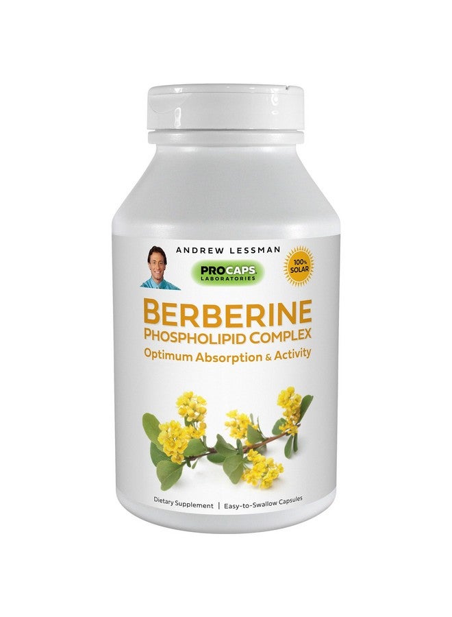 ANDREW LESSMAN Berberine Phospholipid Complex 30 Capsules - Barberry Root Extract. Small Easy to Swallow Capsules - Image 1