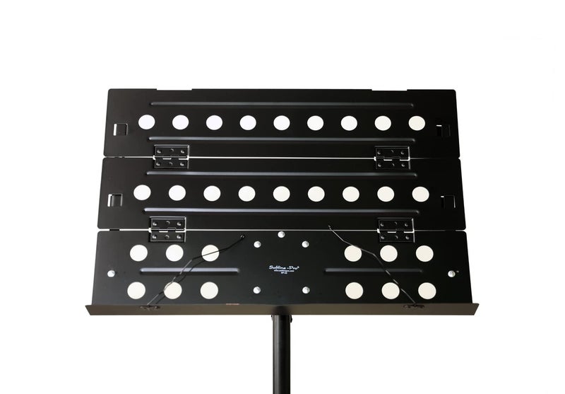 Softline Pro Foldable Music Stand Sheet, Portable Professional Notation Stand with Carry Bag, Tabletop Music Book Stand for Guitar, Ukulele, Violin Players, SP22 - Image 4