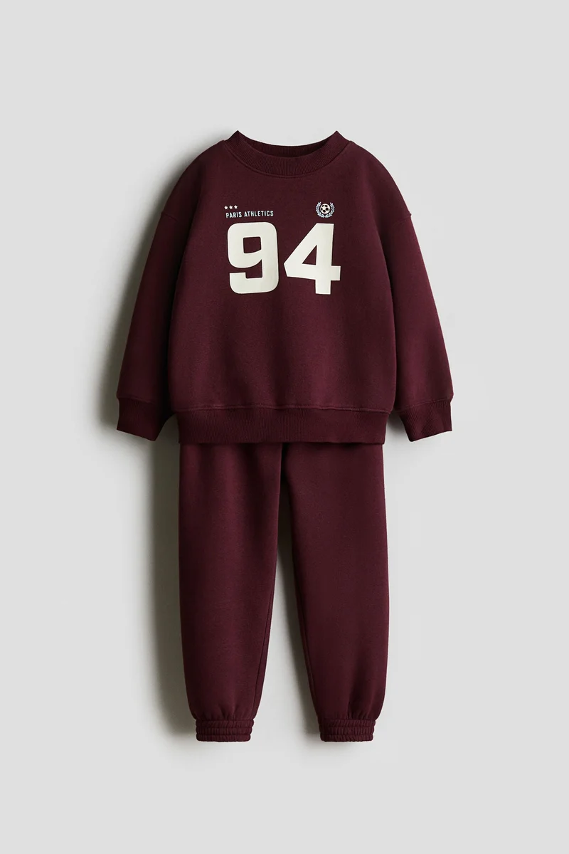H&M 2-piece sweatshirt and joggers set