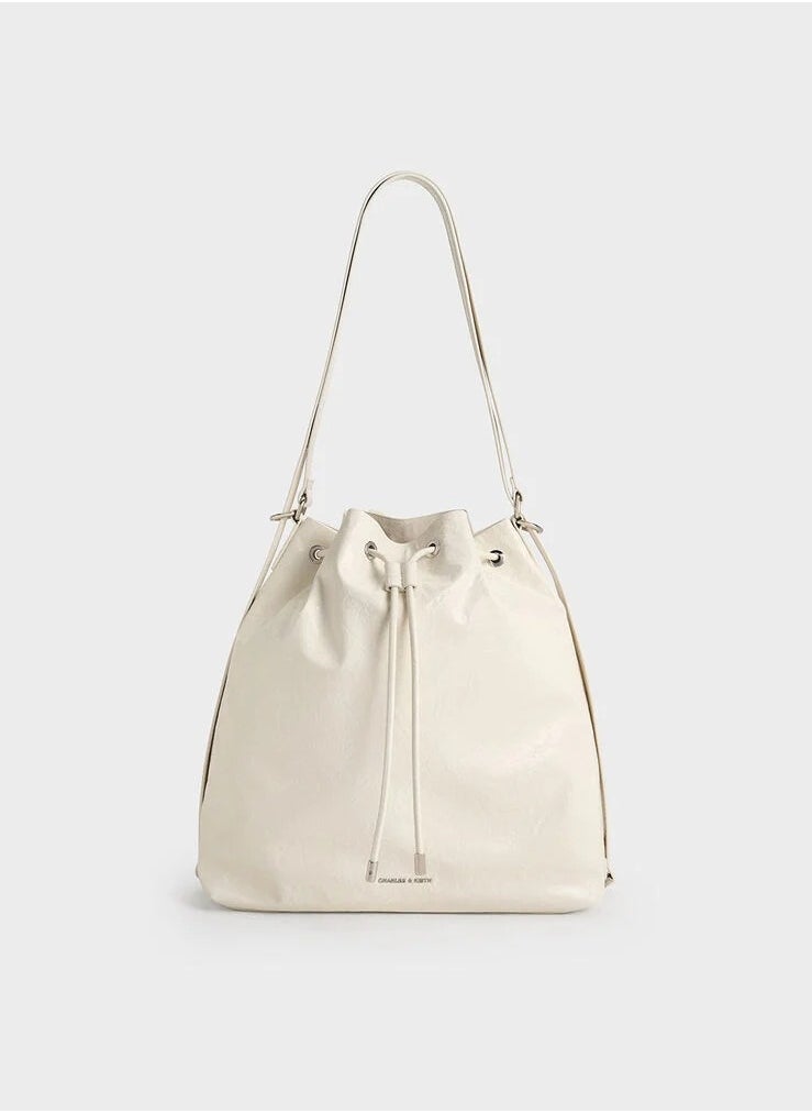Charles & Keith Neva Two-Way Bucket Bag  - Image 1