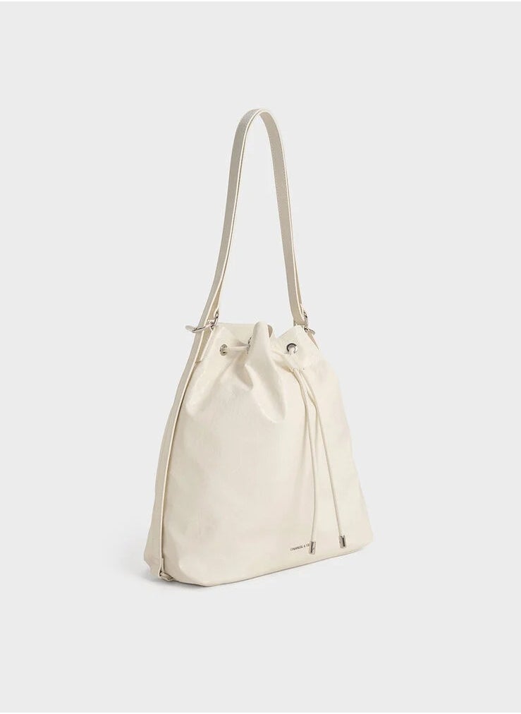 Charles & Keith Neva Two-Way Bucket Bag  - Image 3