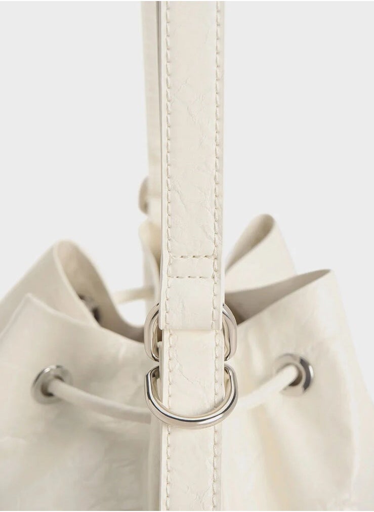 Charles & Keith Neva Two-Way Bucket Bag  - Image 5