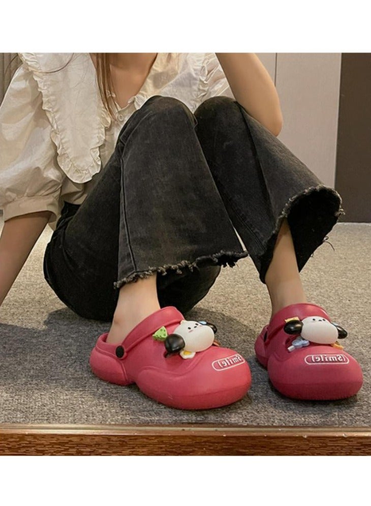 Wear Non Slip Lightweight Perforated Shoes For External Wear