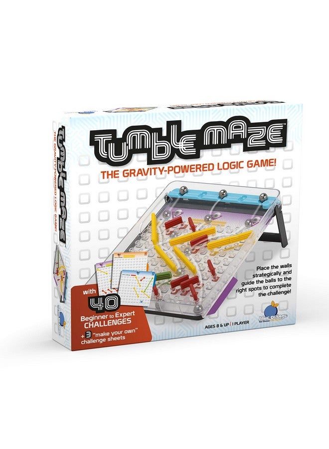 blue orange Tumble Maze Logic Game Brown/A - Image 1