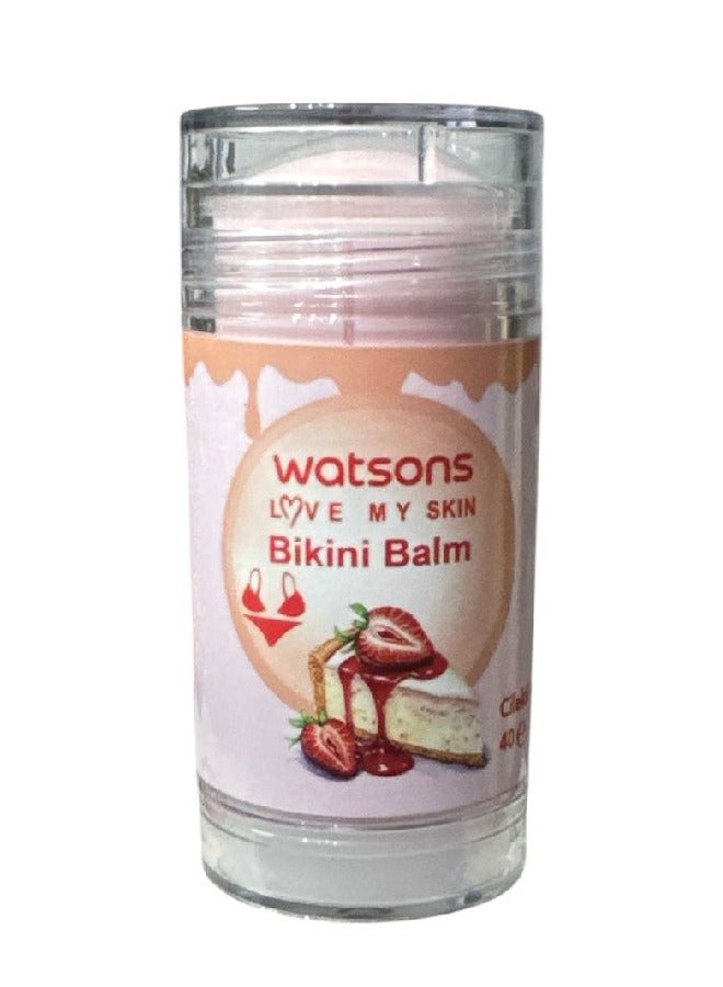 واتسونز بلسم بيكيني لوف ماي سكين برائحة منعشة وثابتة وتبييض إضافي - 40 جرام