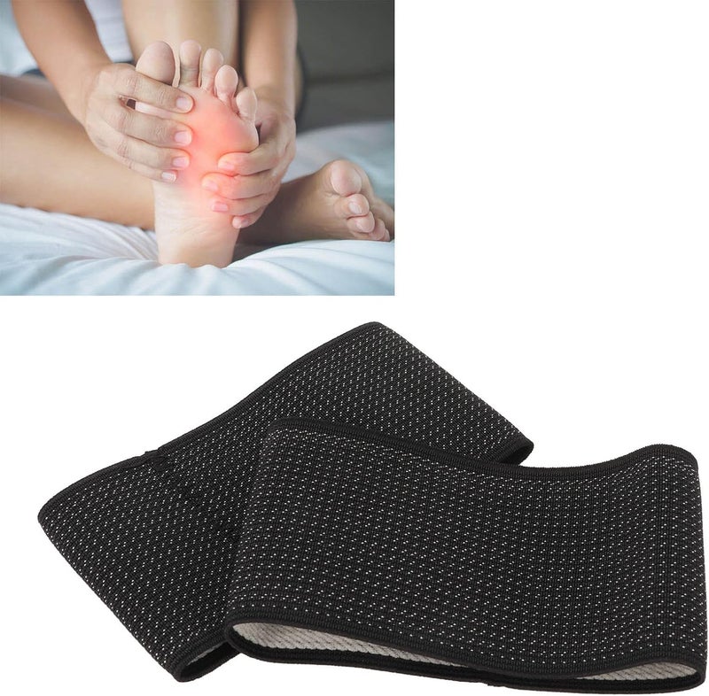 klarako 1 Pair Arch Support Brace Nylon Arch Pad Gel Flatfoot Relief Sleeve for Plantar Fasciitis Relief - Image 2