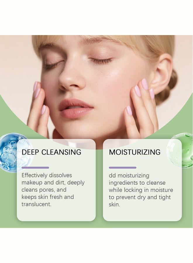 Viareline Avocado B5 Nourishing Makeup-Removing Stick - Deeply Cleansing, Moisturizing, Non-Stripping, Portable, Gentle Makeup Remover Cream 30g - Image 2