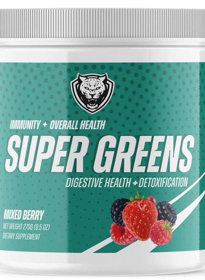 Super Greens Mixed Berry 9.5 oz (270 g)