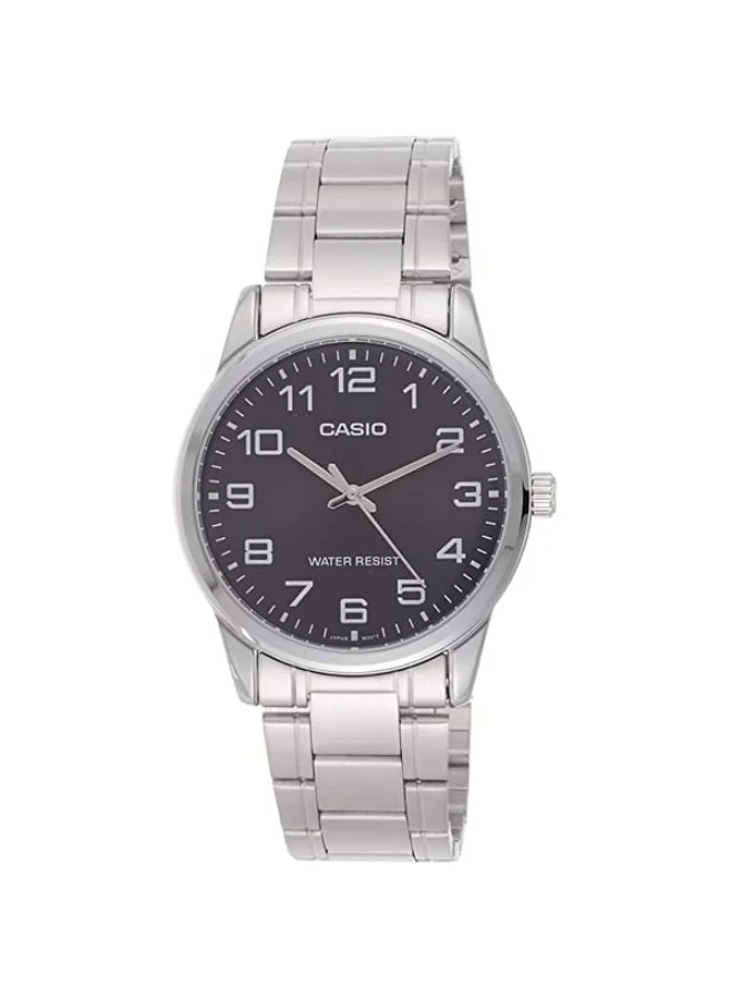 كاسيو Men's Stainless Steel Analog Watch MTP-V001D-1B - 25 mm