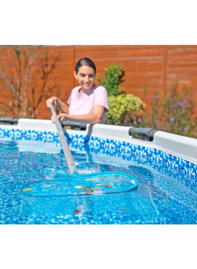 Bestway, AquaSurge Pool Maintenance Kit with Rechargeable Vacuum, Telescopic Pole, Skimmer Net, Portable Pool Cleaning Set for Above Ground Pools, Easy Debris Removal System - Image 4