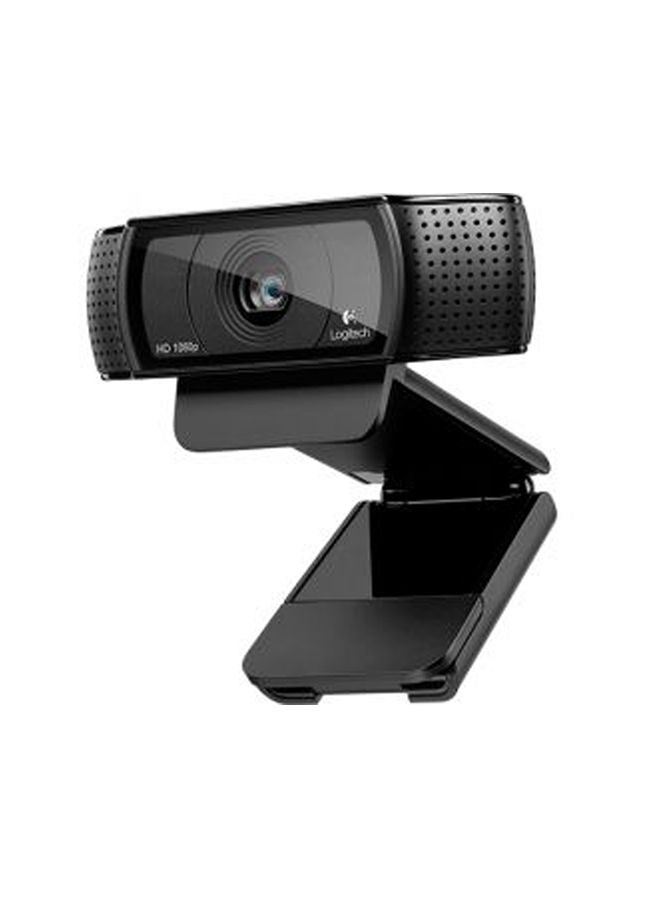 Logitech Camera Hd Pro Webcam C 920 Usb -Emea Black - Image 1