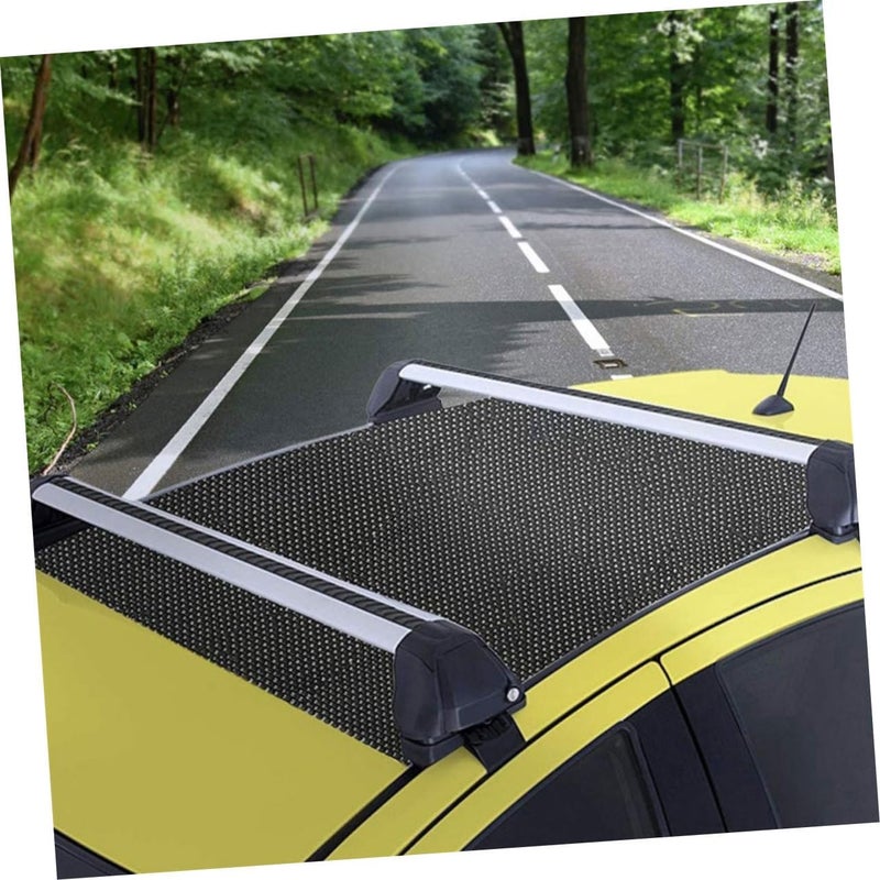 Ciieeo 2pcs Universal Anti-Skid Car Roof Mat Protective Mesh Pad for Cargo Bags Trunk Cargo Net Mat Easy Cut Foam for SUVs and Trucks - Image 4