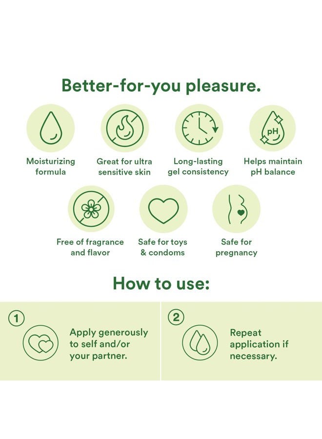 Good Clean Love BioNude Ultra Sensitive Personal Lubricant, Hypoallergenic Unscented & Unflavored Water-Based Lube, Safe for Adult Toys & Condoms for Men, Women, and Couples, 3 Oz  - Image 2