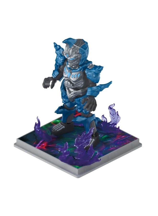 BLOKEES Ultraman Shining Version 10 Building Kit | Wandering Between Stars Collectible Action Figure Blind Box Toy with Glowing Chest & Eyes | Licensed Model for Kids & Adults | STEM Construction Play - Image 2