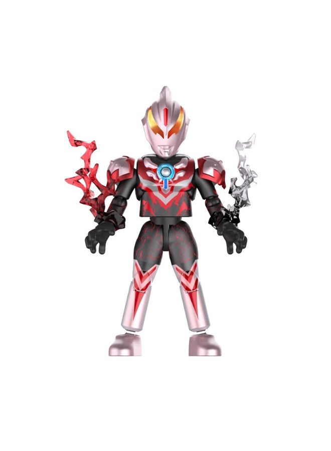 BLOKEES Ultraman Shining Version 10 Building Kit | Wandering Between Stars Collectible Action Figure Blind Box Toy with Glowing Chest & Eyes | Licensed Model for Kids & Adults | STEM Construction Play - Image 5