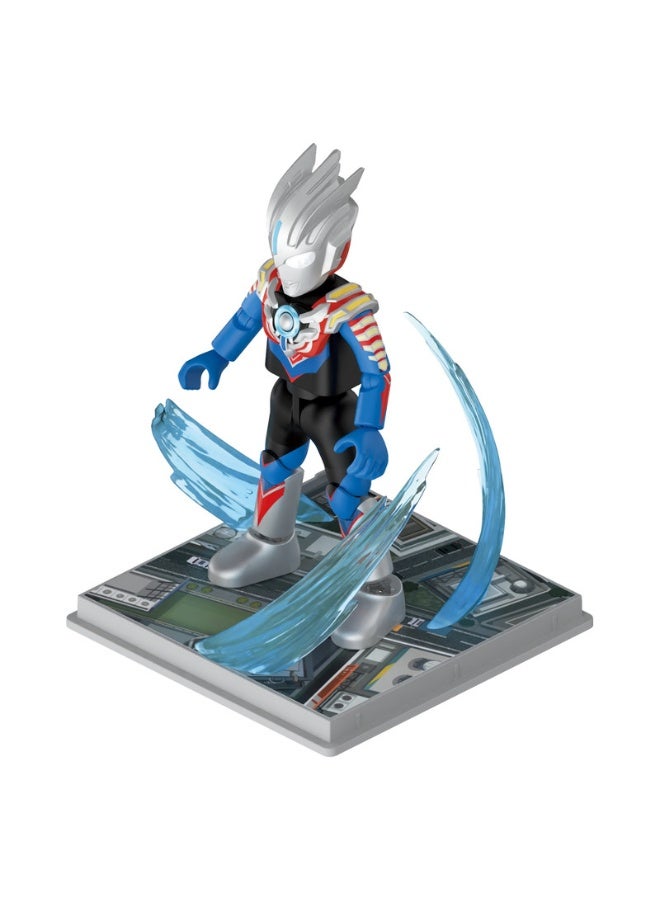 BLOKEES Ultraman Shining Version 10 Building Kit | Wandering Between Stars Collectible Action Figure Blind Box Toy with Glowing Chest & Eyes | Licensed Model for Kids & Adults | STEM Construction Play - Image 4