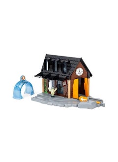 Brio BRIO World - 36007 Smart Tech Sound Spooky Train Station | Kid-Friendly Train Set Accessory | Interactive Sound and Light Effects | Glow-in-The-Dark Feature | Made with FSC-Certified Wood  - Image 2