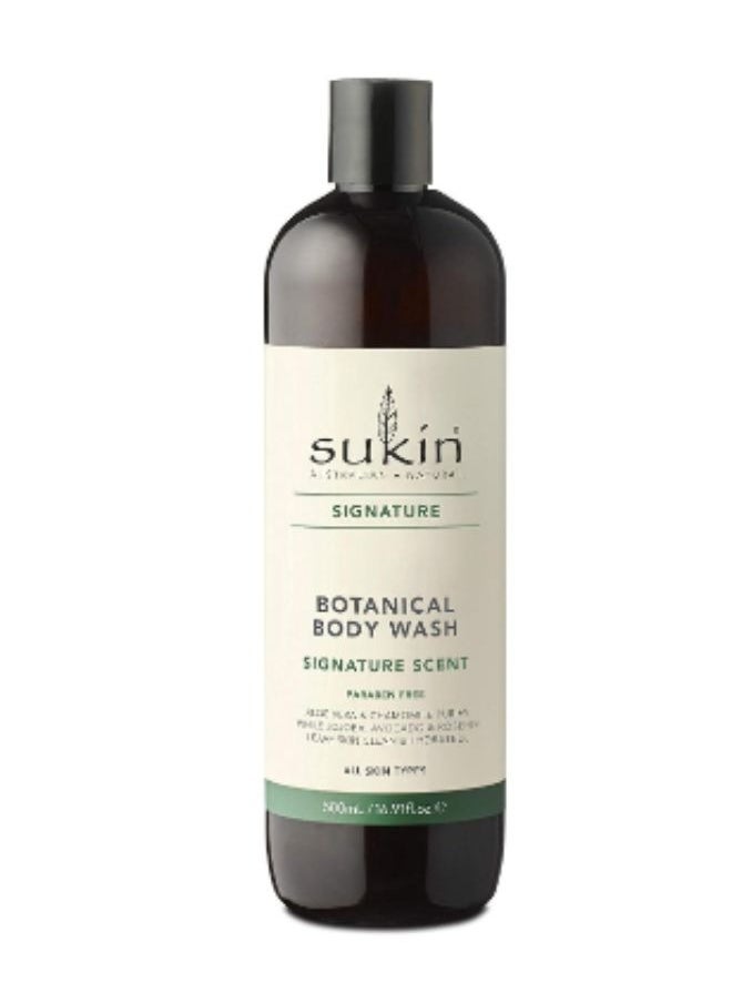 Sukin - Botanical Body Wash Signature Scent 500ml - Image 1