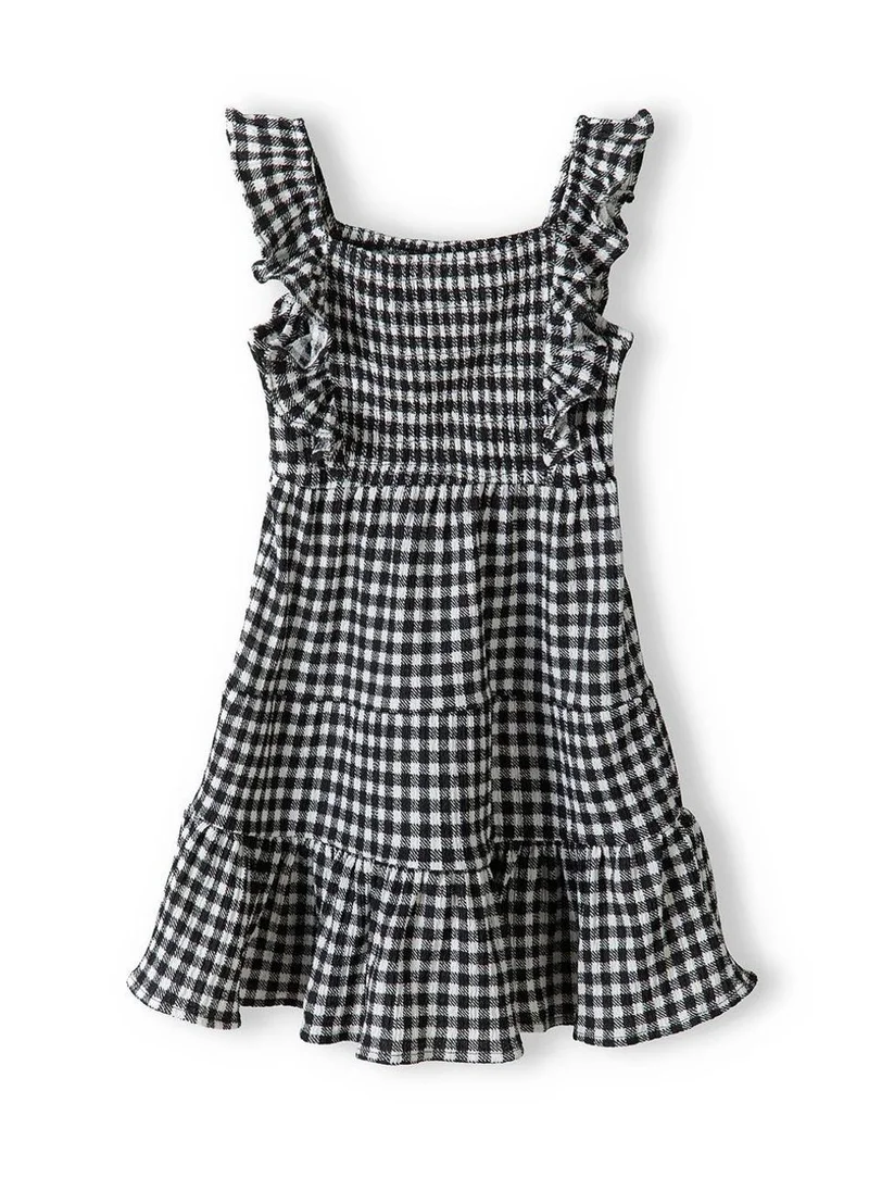 مينوتي Teen Girls Check Tiered Dress