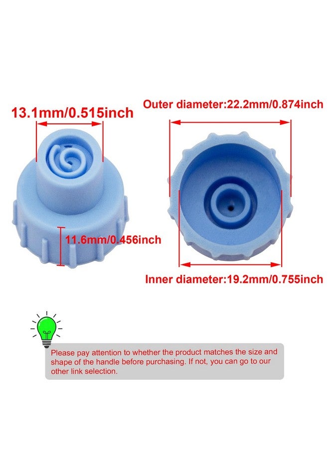 Elitzia Face Care Skin Beauty Set Spare Parts Water Scrub Silicone Tips (12 Pcs Small And Large Vortex) - Image 5