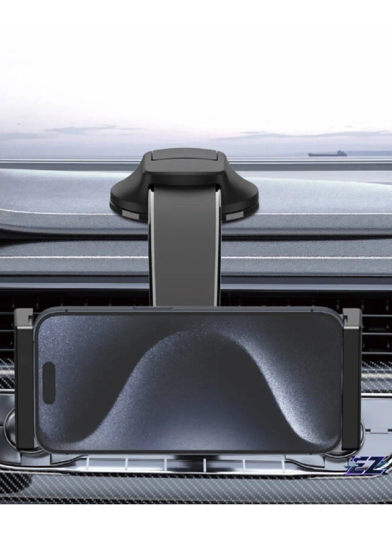 ELTRAZONE Flexible Arm Car Phone Holder – Suction Cup Design with Adjustable Arm for Secure Mounting - Image 2