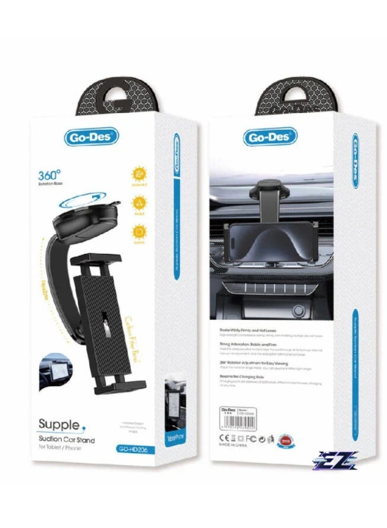 ELTRAZONE Flexible Arm Car Phone Holder – Suction Cup Design with Adjustable Arm for Secure Mounting - Image 4