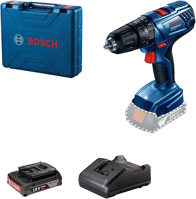 BOSCH Gsb 180 Li, Cordless Combi, Serviceable Motor Has Changeable Carbon Brushes For Easy Maintenance And Serviceability, Durable Designed With Robust Housing And Battery Cell Protection, 18 V - Image 3