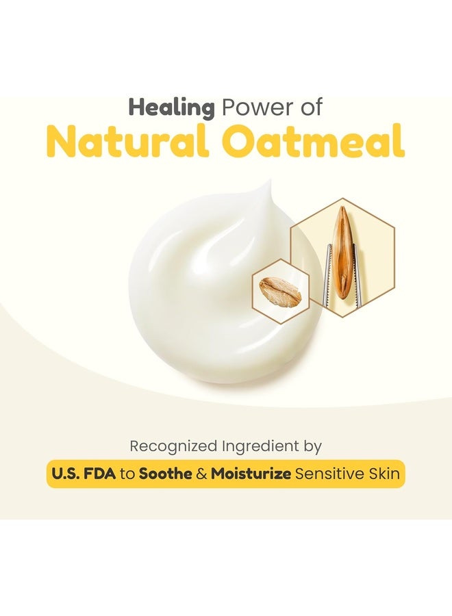 Mother Sparsh Simply Unscented Baby Face Cream with Oatmeal -50g | Fragrance Free Baby Cream for Sensitive Skin - Image 4